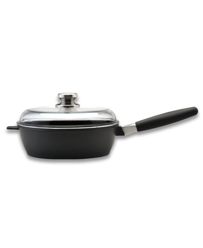 Berghoff Scala Cast Aluminum Non-stick 9.5" Coveredâ Saute Pan, 3.4 Quart In Black