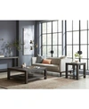 Macy's Meadow Living Room Collection In Brick Brown