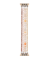 Posh Tech Demi Beaded Band For Apple Watch 44,45,46,49mm In Pink