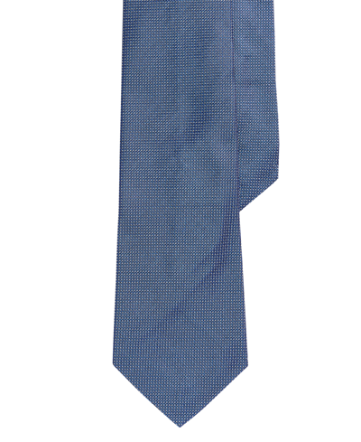 Polo Ralph Lauren Pin Dot Silk Tie In Royal,white