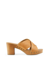 Belle & Bloom Midtown Clog Mule In Tan