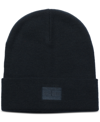 TOMMY HILFIGER MEN'S GHOST LOGO EMBROIDERED BEANIE