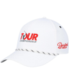 Barstool Golf Men's  White Tour Championship Patch Trucker Adjustable Hat In White