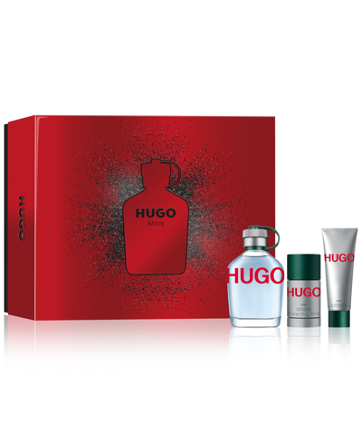 Hugo Boss Men's 3-pc. Hugo Man Eau De Toilette Gift Set In No Color