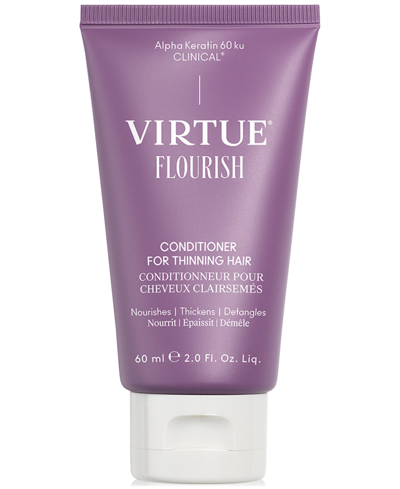 Virtue Flourish Conditioner For Thinning Hair, 2 Oz. In No Color