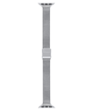 Posh Tech Blake Mesh Stainless Steel Band For Apple Watch 40,41,42mm In Silver