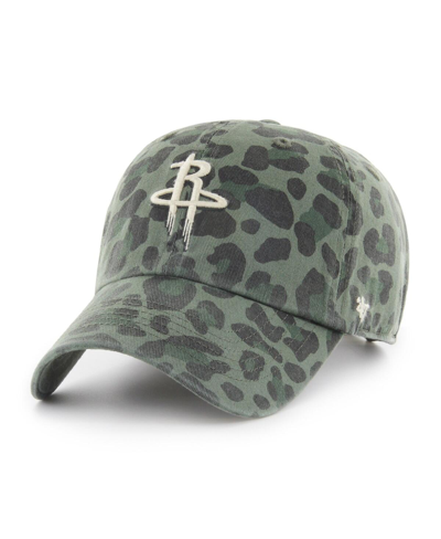 47 Brand Women's ' Green Houston Rockets Bagheera Clean Up Adjustable Hat