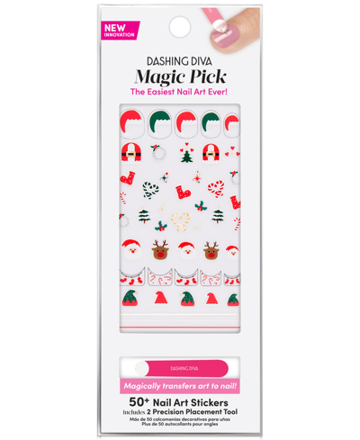 Dashing Diva Magic Pick 3d Nail Art Stickers In Multi