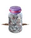 DISCOVERY DIGITAL COIN COUNTING MONEY JAR WITH LCD SCREEN