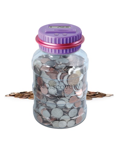 Discovery Kids' Digital Coin Counting Money Jar With Lcd Screen In Open Miscellaneous