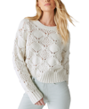 LUCKY BRAND WOMEN'S OPEN-STITCH PULLOVER SWEATER