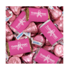 Just Candy 131 Pcs Breast Cancer Awareness Chocolate Hershey's Candy (1.65 Lbs Approx. 131 Pcs) Think Pink Ribb In Pink