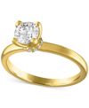ALETHEA CERTIFIED DIAMOND SOLITAIRE ENGAGEMENT RING (3/4 CT. T.W.) IN 14K GOLD FEATURING DIAMONDS WITH THE D