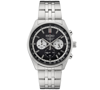 Seiko Men's Chronograph Essentials Stainless Steel Bracelet Watch 42mm In Black