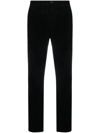 Polo Ralph Lauren Easy Pant Pleated 8w Corduroy Clothing In Black