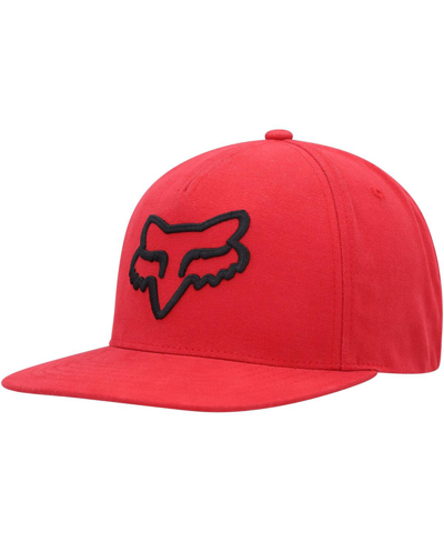 Fox Men's  Red Logo Instill 2.0 Snapback Hat