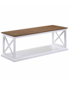 CONVENIENCE CONCEPTS 47" MEDIUM-DENSITY FIBERBOARD COVENTRY COFFEE TABLE WITH SHELF