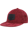 FOX MEN'S FOX MAROON FIXATED SNAPBACK HAT