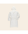 Onsen Waffel Bath Robe In White