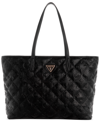 GUESS POWER PLAY LARGE QUILTED TECH TOTE