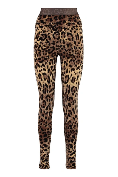 DOLCE & GABBANA DOLCE & GABBANA JERSEY LEGGINGS