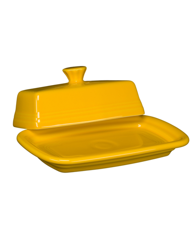 Fiesta Xl Covered Butter Dish In  Daffodil