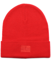 Tommy Hilfiger Men's Ghost Logo Embroidered Beanie In Primary Red