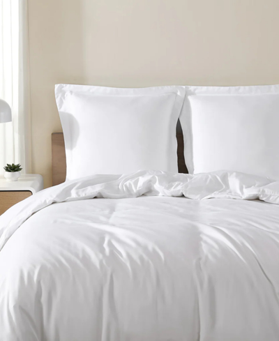 Sunday Citizen Viscose From Bamboo Duvet Cover, King In White