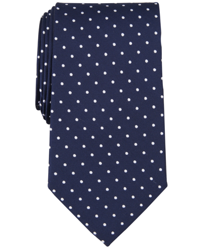 Brooks Brothers B By  Men's Classic Simple Dot Tie In Navy