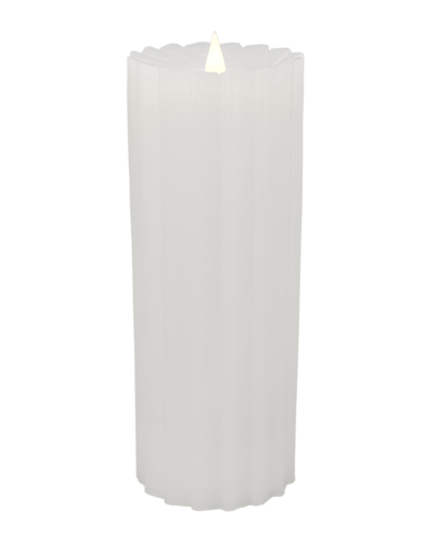 Seasonal Classic Motion Flameless Candle 3 X 9 In White