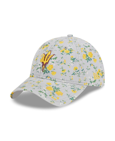 New Era Women's  Gray Arizona State Sun Devils Bouquet 9twenty Adjustable Hat