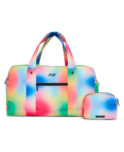 Madden Girl Soph Weekender With Pouch In Tie Dye