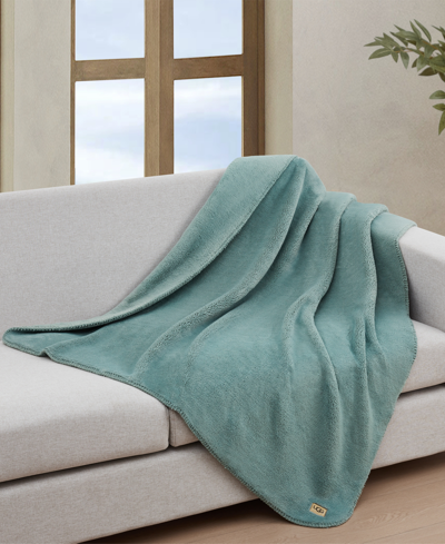 Ugg Saige Plush Throw, 50" X 70" In Succulent