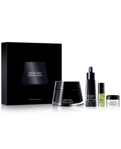 Giorgio Armani Armani Beauty 4-pc. Limited-edition Crema Nera Routine Skincare Set In No Color
