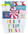 ALDER CREEK GIFT BASKETS HOLIDAY MERRY EVERYTHING GIFT TOTE, 6 PIECE