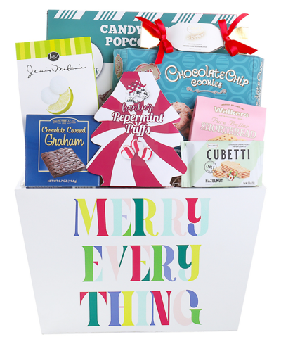 Alder Creek Gift Baskets Holiday Merry Everything Gift Tote, 6 Piece In No Color
