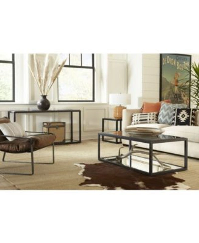 Macy's Ellis Living Room Collection In Black Ink