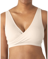 Kindred Bravely Plus Size Sublime Adjustable Crossover Nursing & Lounge Bra S In Stone