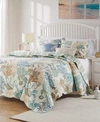 Greenland Home Fashions Atlantis Coastal Quilt Sets In Jade