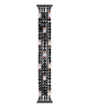 Posh Tech Demi Beaded Band For Apple Watch 44,45,46,49mm In Black