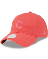 NEW ERA WOMEN'S NEW ERA RED CHICAGO CUBS LAVA CORE CLASSIC 9TWENTY SNAPBACK HAT