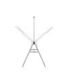 Brabantia Hang On Clothes Drying Rack With Garment Rail, 82', 25 Meters In Metallic Gray