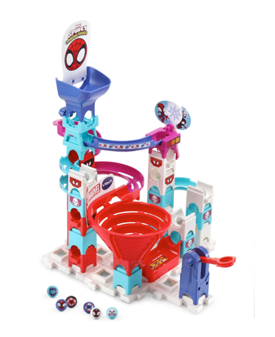 Vtech Spidey And His Amazing Friends Marble Rush Go-spidey-go Set In Multicolor