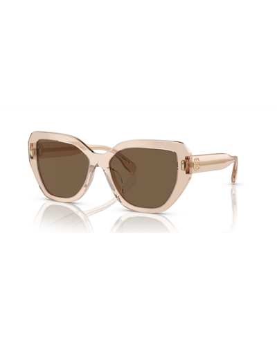 Tory Burch Women's Sunglasses Ty7194u In Solid Dark Brown