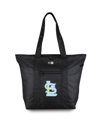 New Era Men's And Women's  St. Louis Cardinals Color Pack Tote Bag In Black