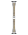 Posh Tech Eliza Stainless Steel Band For Apple Watch 44,45,46,49mm In Two Tone