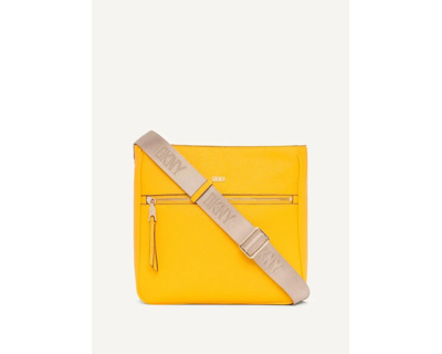 Dkny Maxine Messenger In Yellow