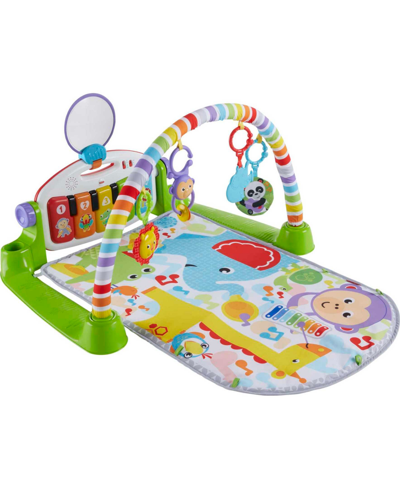 Fisher Price Babies' Deluxe Kick Play Piano Gym, Musical Newborn Toy In Multi-color