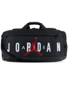 Jordan Big Boys Velocity Duffle Bag In Black