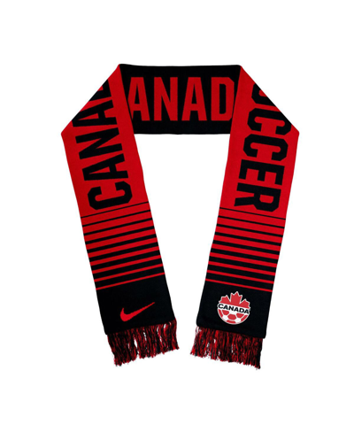 Nike Men's And Women's  Canada Soccer Local Verbiage Scarf In Black